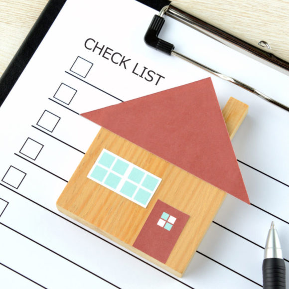 Checklist and a house