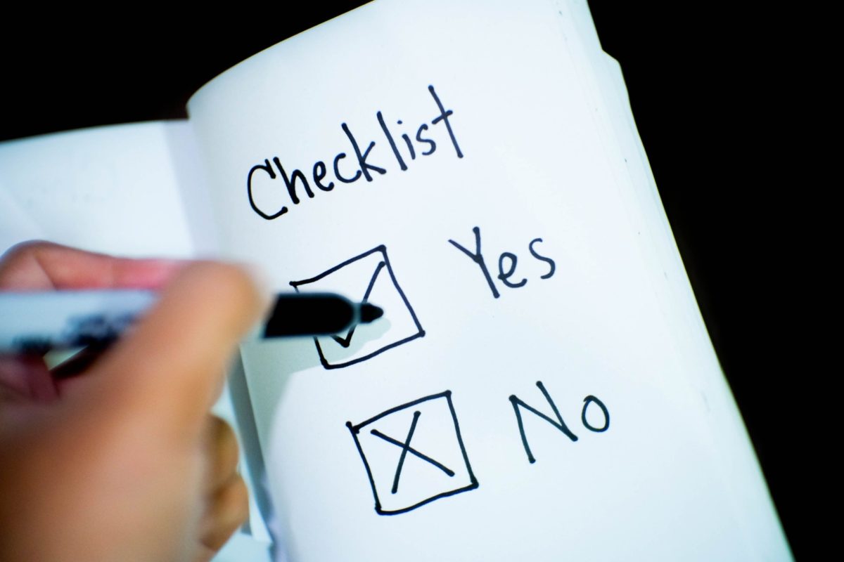 Checklist for moving long-distance