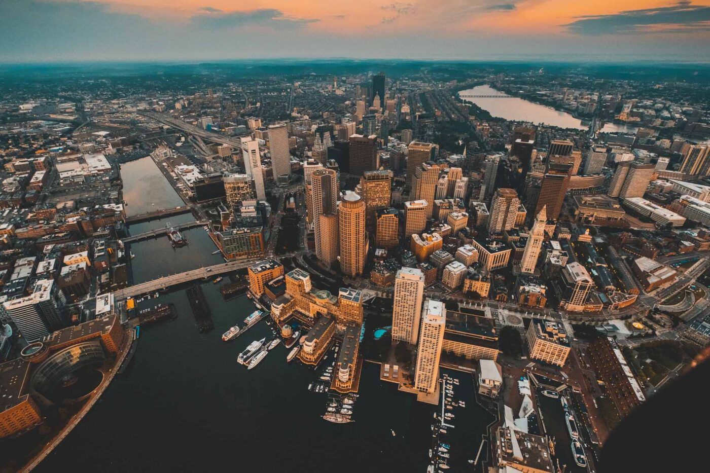 Boston area view