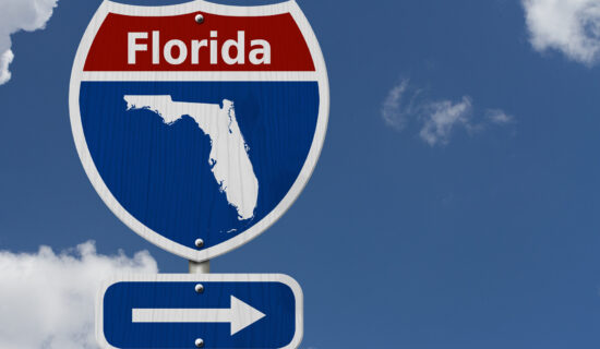 Florida road sign