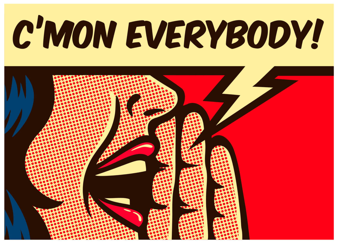 Common everybody comic book