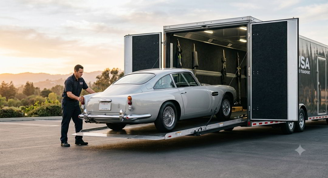 Where to Book Enclosed Transport for an Exotic or Collector Car