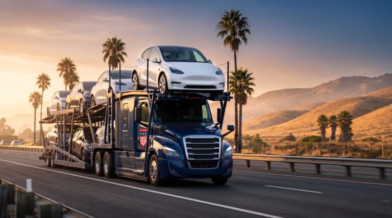 How to Ship a Tesla Electric Vehicle to California