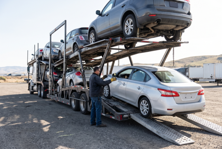 Cheapest Way to Ship a Car on an Open Trailer